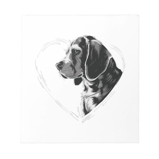 Bloc-note Copie Copie de Beagle (Devant)