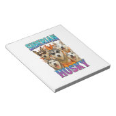 Bloc-note Copie de Husky sibérien (Incliné)