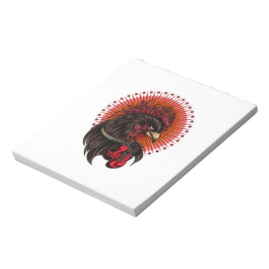 Bloc-note Coq de boîte (Tourné)