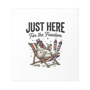 Bloc-note Coq de la Liberté Drôle Vintage Chemise Patriotiqu