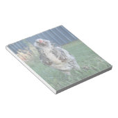 Bloc-note Coq d'oeuf de Pâques (Incliné)