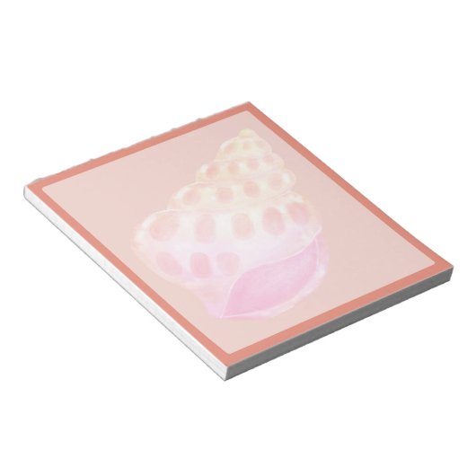 Bloc-note Coquille Rose 3 (Incliné)