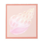 Bloc-note Coquille Rose 3 (Devant)