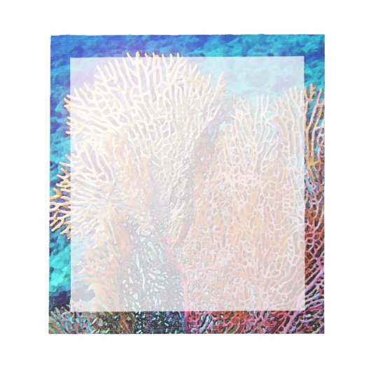 Bloc-note Corail du ventilateur (Devant)