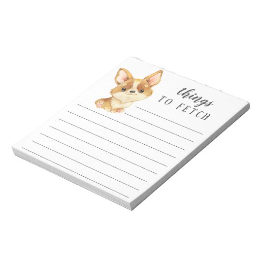 Bloc-note Corgi à extraire (Tourné)
