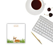 Bloc-note Corgi Chien Personnalisé Mignon