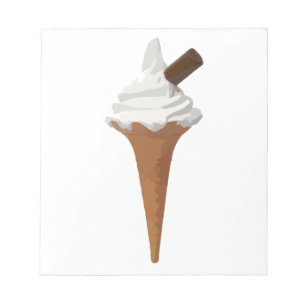 Bloc-note Cornet de crème glacée