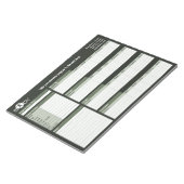 Bloc-note Corps Madness Personal Trainer Workpad (Incliné)