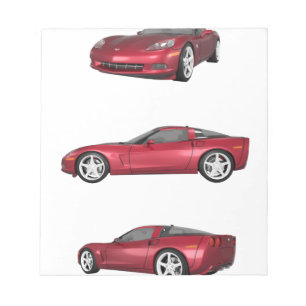 Bloc-note Corvette : Finition Pomme d'Api