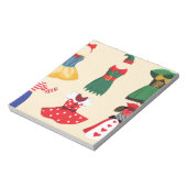 Bloc-note costumes d'halloween (Tourné)