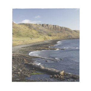 Bloc-note Côte à Duntulm, île de Skye, Écosse, Royaume-Uni