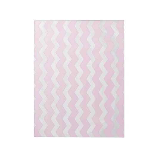 Bloc-note Coton Candy Chevon Motif (Tourné)