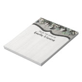 Bloc-note coton Notepad personnalisé plante berries laine de (Tourné)