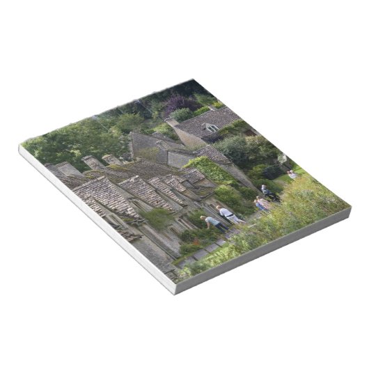 Bloc-note Cotswold maisons en pierre dans le village de (Incliné)