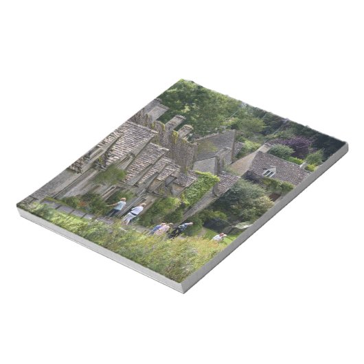 Bloc-note Cotswold maisons en pierre dans le village de (Tourné)