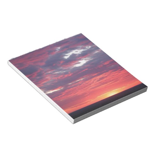 Bloc-note coucher de soleil (Incliné)