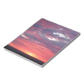 Bloc-note coucher de soleil (Tourné)