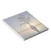 Bloc-note Coucher de soleil derrière un arbre (Incliné)
