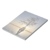 Bloc-note Coucher de soleil derrière un arbre (Tourné)