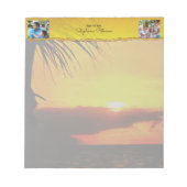 Bloc-note Coucher de soleil Malecon 2441 (Devant)