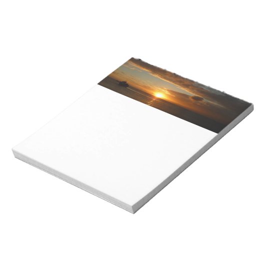 Bloc-note Coucher de soleil sur la mer II (Tourné)