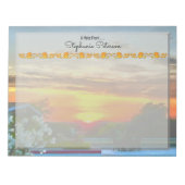 Bloc-note Coucher de soleil sur le toit 2295 (Devant)