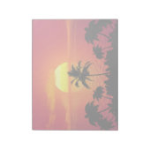 Bloc-note Coucher de soleil tropical (Tourné)