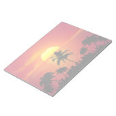 Bloc-note Coucher de soleil tropical (Incliné)