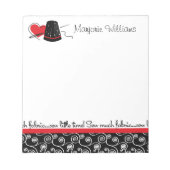 Bloc-note Coudre Beaucoup De Tissu (Devant)