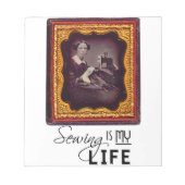 Bloc-note Coudre Est Ma Vie (Devant)