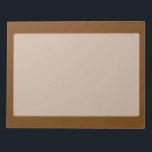 Bloc-note Couleur Arrière - plan Brown que vous pouvez Custo<br><div class="desc">Ce produit sur mesure est disponible dans un décor marron pour vous-même ou comme cadeau qui fera une impression en toutes occasions. Cliquez sur le bouton "Customisez-le !" ou sur le lien que vous trouverez sur cette page de produit pour révéler un ensemble d'outils de conception conviviaux pour customiser ce...</div>