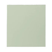 Bloc-note Couleur claire et verte (Devant)
