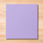 Bloc-note Couleur claire pastel violet<br><div class="desc">Couleur claire pastel violet</div>