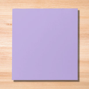Bloc-note Couleur claire pastel violet