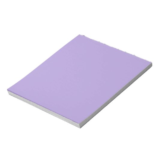 Bloc-note Couleur claire pastel violet (Tourné)