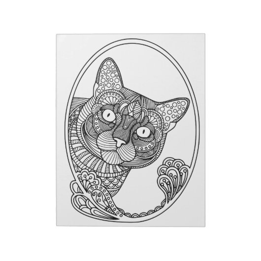 Bloc-note Couleur It Pad CAT Large (Tourné)