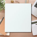 Bloc-note Couleur solide blanche givrée | Classique | Élégan<br><div class="desc">Couleur solide blanche givrée | Classique | Élégant | tendance | Style | Cadeau</div>
