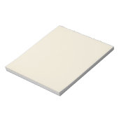Bloc-note Couleur solide Eggshell (Tourné)