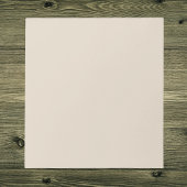 Bloc-note Couleur solide en lin naturel