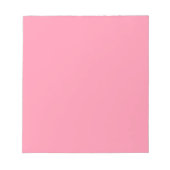 Bloc-note Couleur solide rose Baker-Miller (Devant)