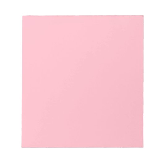Bloc-note Couleur solide rose cerise en fleurs (Devant)