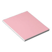 Bloc-note Couleur solide rose clair (Incliné)