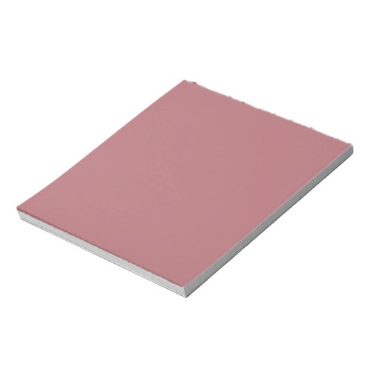 Bloc-note Couleur solide Rose poussiéreux (Tourné)