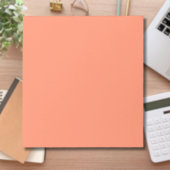 Bloc-note Couleur solide rose saumon | Couleur tendance