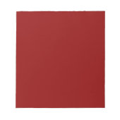 Bloc-note Couleur solide Velours rouge | Classique | Élégant (Devant)