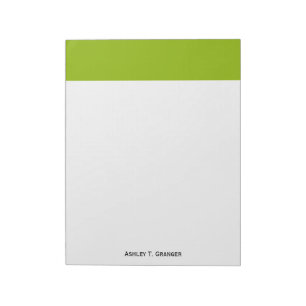 Bloc-note Couleur solide : Vert pomme