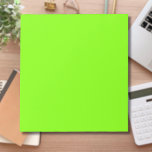 Bloc-note Couleur solide verte de l'herbe | Classique | Élég<br><div class="desc">Couleur solide verte de l'herbe | Classique | Élégant | tendance | Style | Cadeau</div>