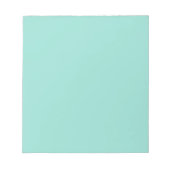 Bloc-note Couleur uni bleu clair pour l'oeuf Robin (Devant)