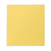 Bloc-note Couleur uni Marigold Jaune (Devant)