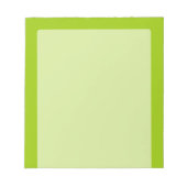 Bloc-note Couleur verte Android Prêt à Customiser si vous vo (Devant)